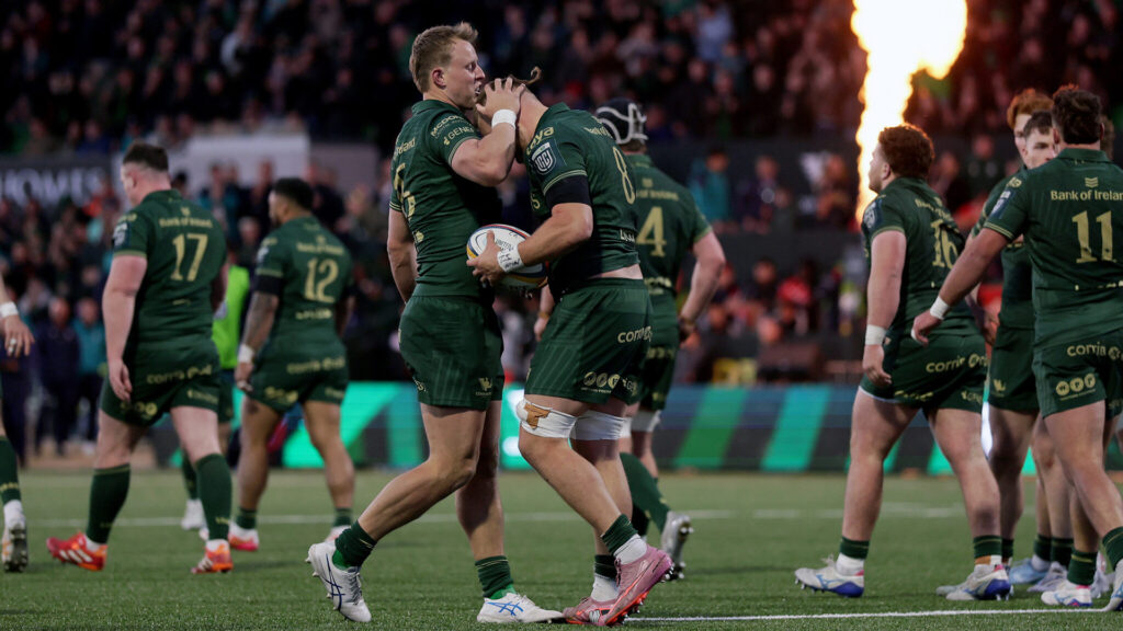 Connacht celebrate