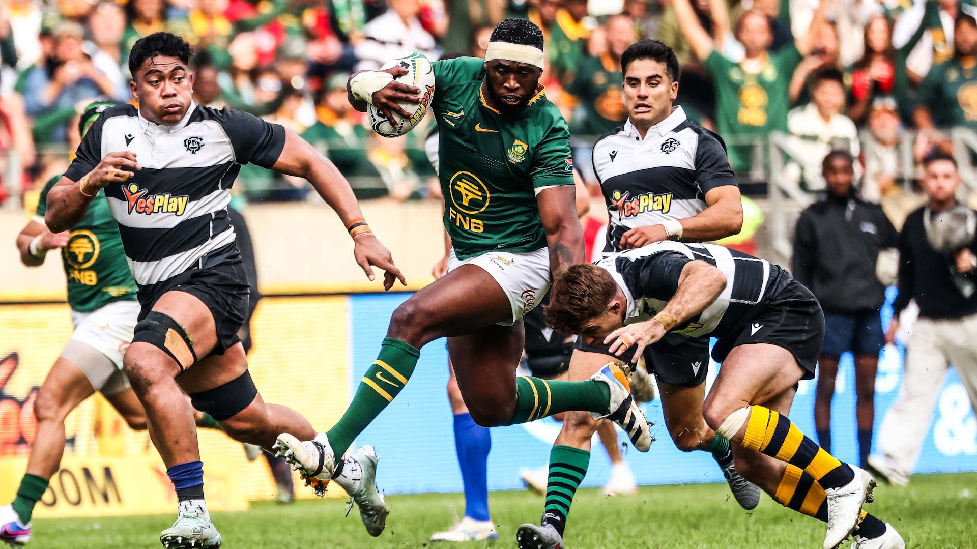 Siya Kolisi Boks v BaaBaas