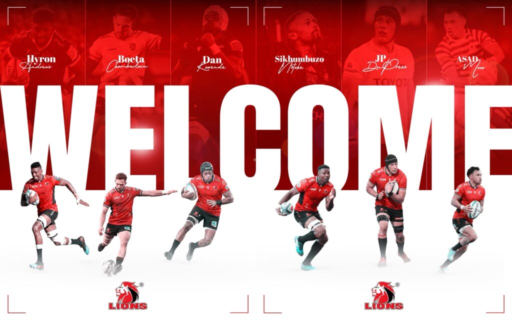 lions' new recruits